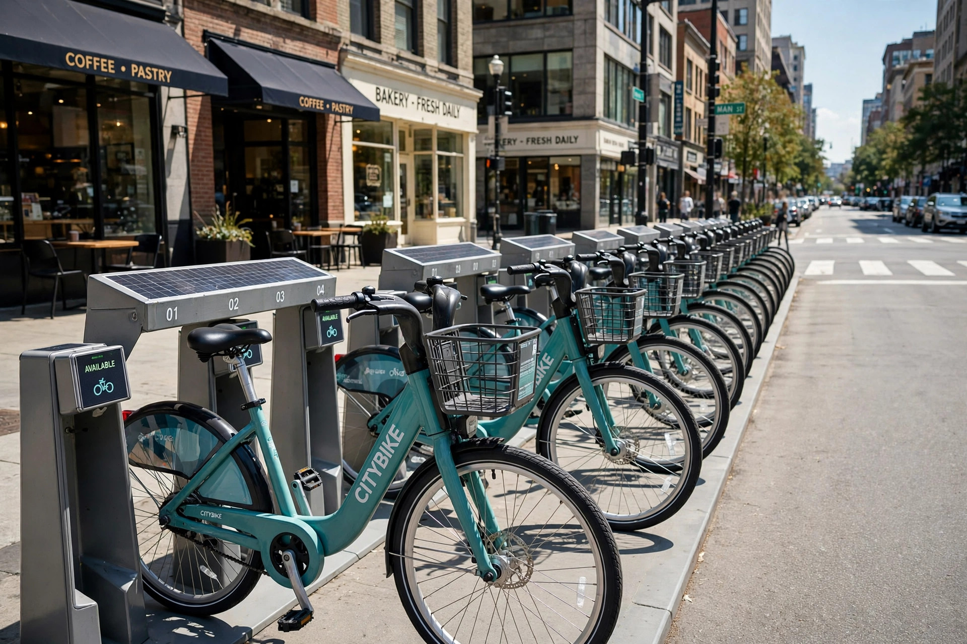 BIXI bikes